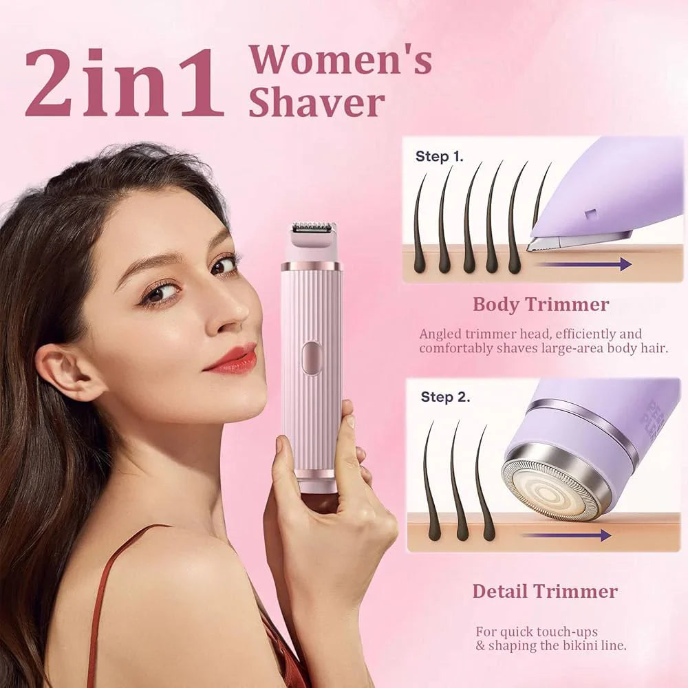 2  in  1   Double Head Shaver