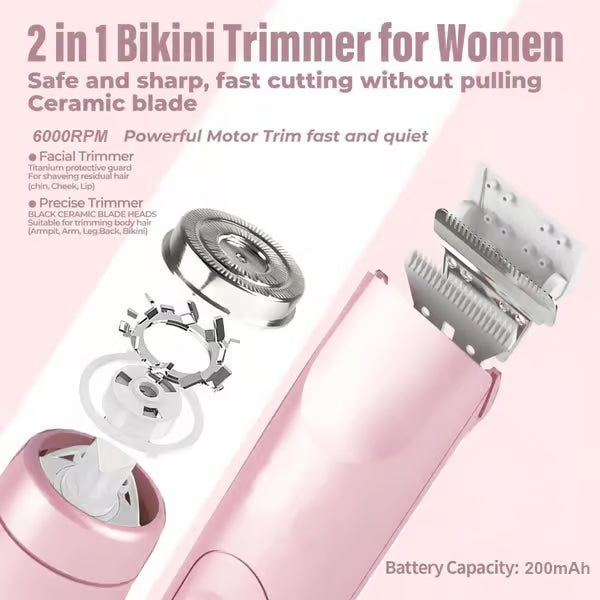 2  in  1   Double Head Shaver