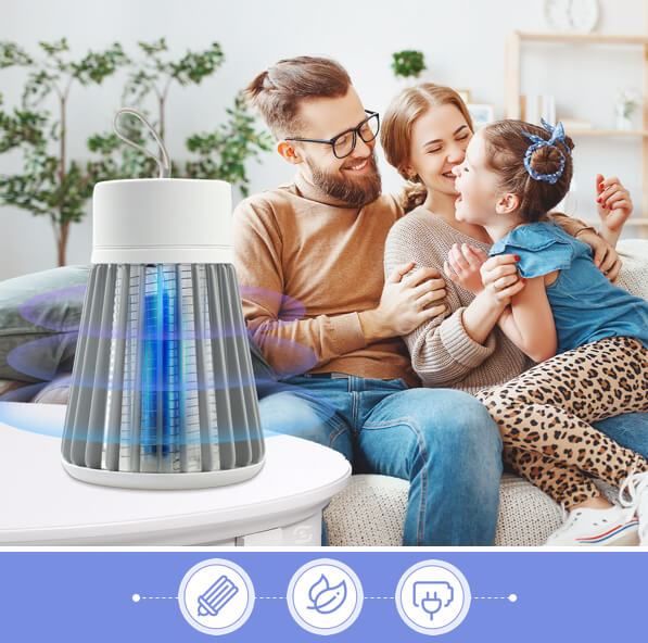 Electric Shock Zapper Mosquito Killer Lamp