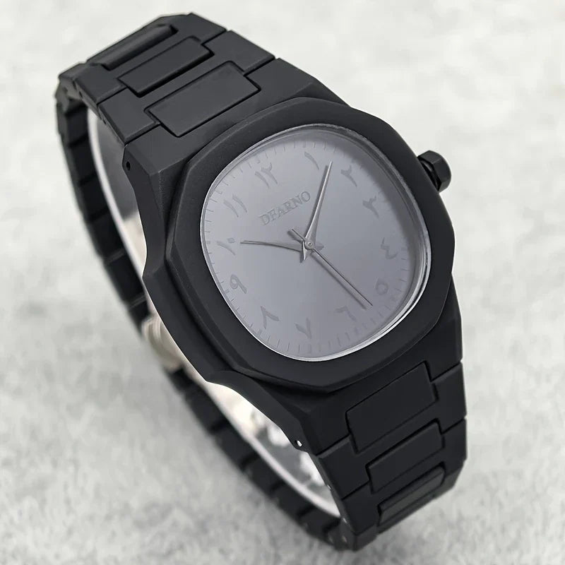 Stainless Arabic black ultra Watch