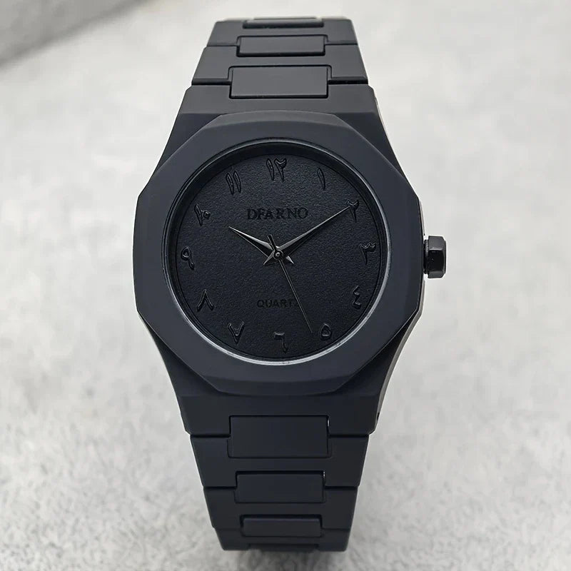 Stainless Arabic black ultra Watch
